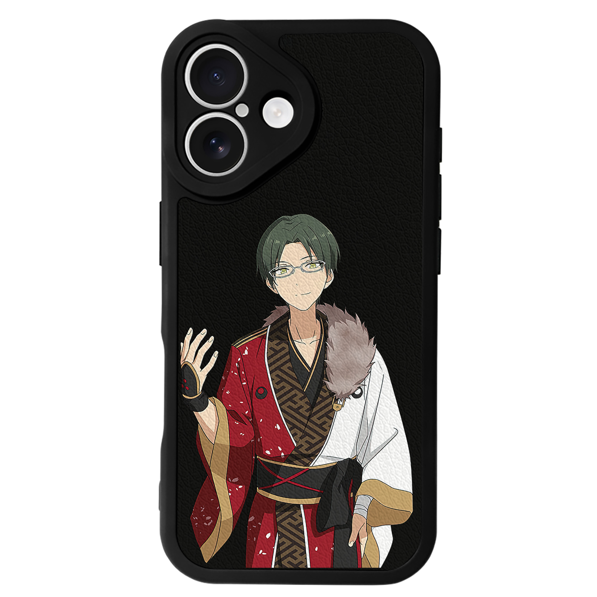 （画像用） あんさんぶるスターズ! Ensemble Stars 【iPhone 16シリーズ対応】シリコンスマホケース（レザー調） 材質：シリコン